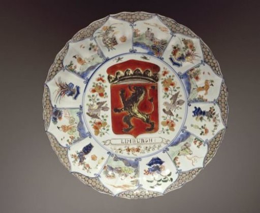 Dish with the arms of the province of Limburg