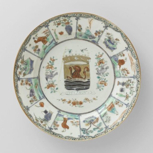 Plate with the arms of the province of Zeeland