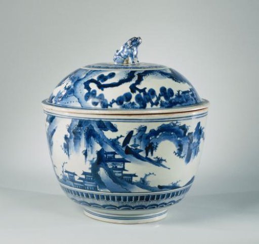 Deep Bowl and Cover
