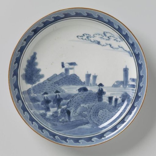 Two small bowls and a plate