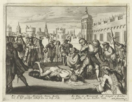 Beheading of the Duke of Monmouth