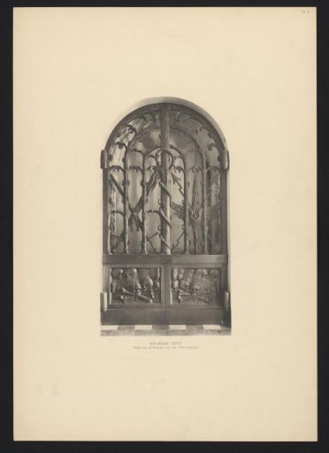 Bronze Door / Entrance to the Hall of Justice in the Palace on the Dam in Amsterdam