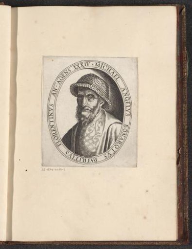 Portrait of the artist Michelangelo