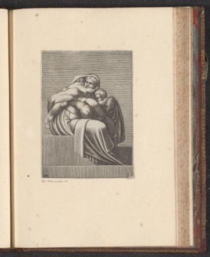 Seated Woman with Three Children