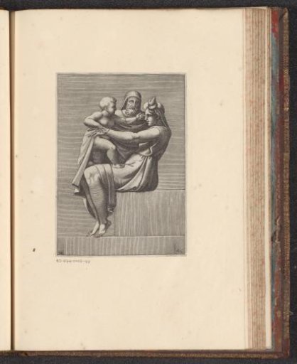 Seated Woman with Child and Old Man
