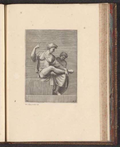 Seated Young Man and a Child