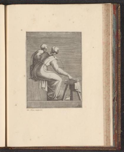 Young Woman with Child and a Bowl