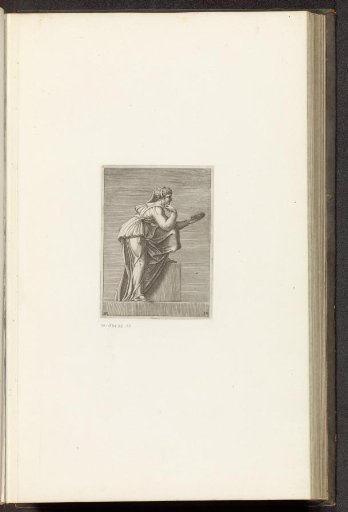Woman with a mirror