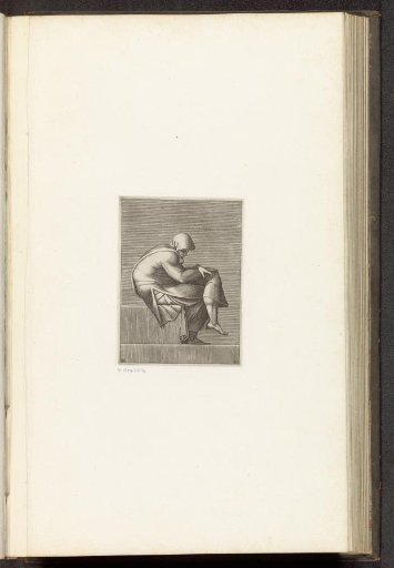Seated old man