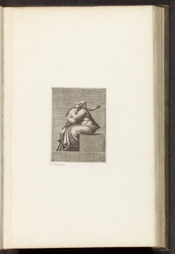 Seated woman with child