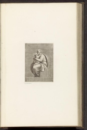 Seated woman with child