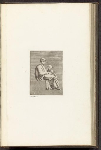 Seated Man with Child