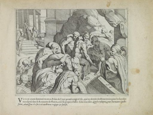 Odysseus leaving Circe