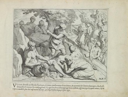 Odysseus in the land of the Cyclopes