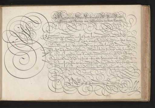 Writing sample: Hoochgeleerden Wijsen (...)