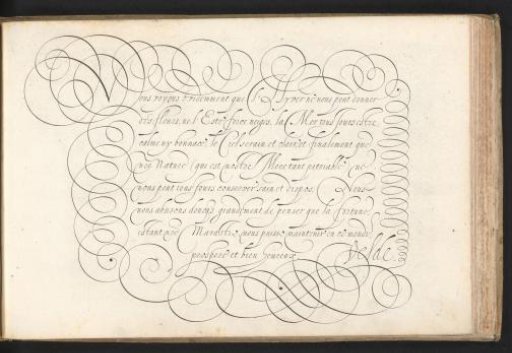 Writing sample: Nous voyons evidemment (...)