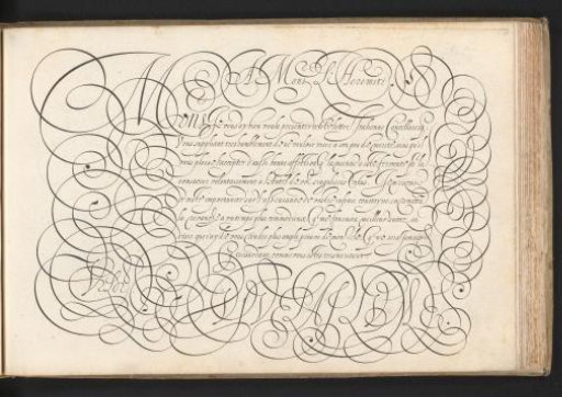 Writing sample: A Mons. L'Heremite