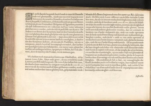 Description of various Dutch letters