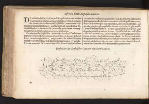 Description and writing sample of English letters