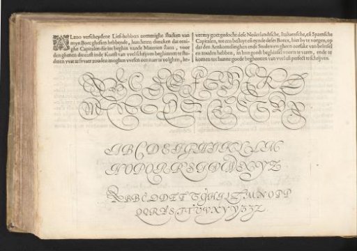 Three writing samples with Dutch, Italian, and Spanish capitals