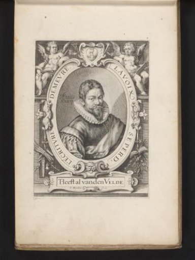 Portrait of Jan van den Velde at the age of 36