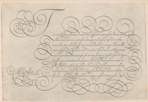 Writing sample with capital T