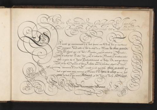Writing sample: On raconte qu'anciennement (...)