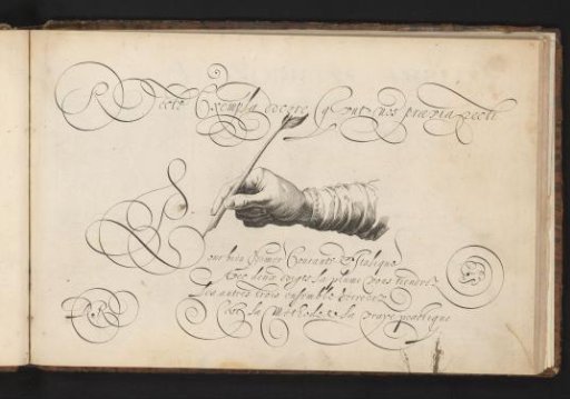 Right Hand with a Goose-Quill Pen