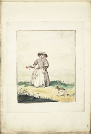 Child in a landscape