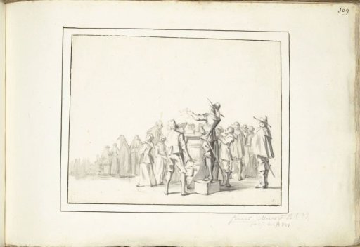Town Crier on a Market Square