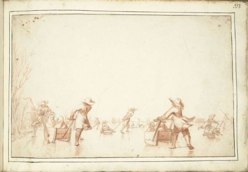 Winter Scene on the Ice
