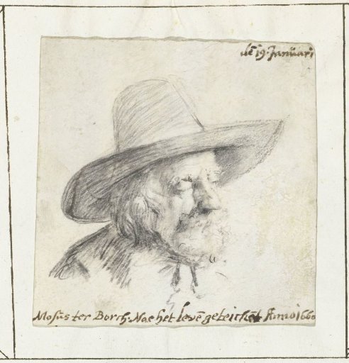 Portrait of Gerard ter Borch the Elder