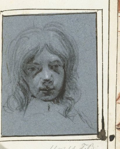 Head of a Boy (Self-Portrait of Moses?)