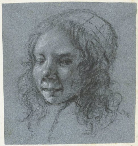 Self-Portrait of Moses ter Borch, Smiling