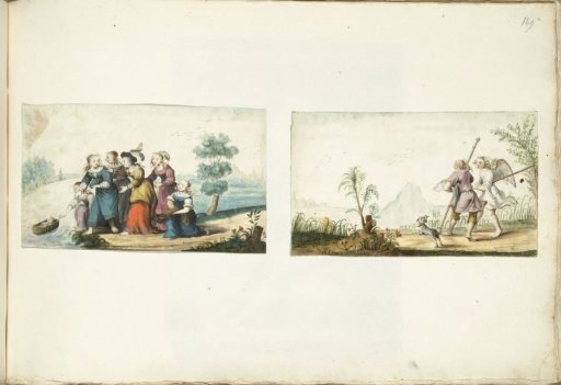 Moses and Tobias and the Angel