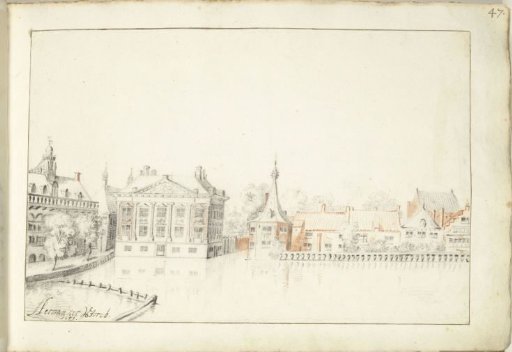 View of the Buildings at the Hofvijver, The Hague