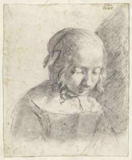 Head of a girl
