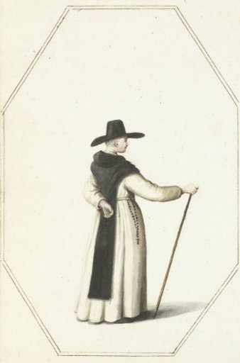 Standing Brother with a Staff