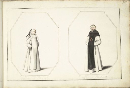 Standing Nun and Standing Brother