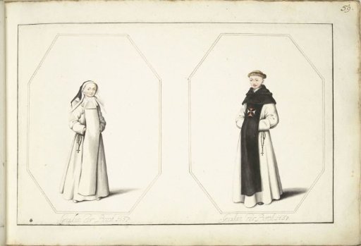 Standing Nun and Standing Brother