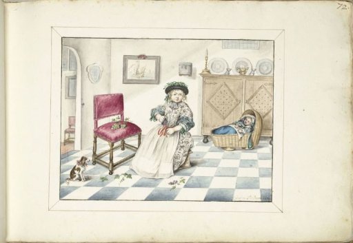Gerrit and Cornelis Schellinger as Children