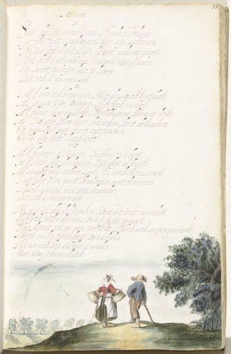Peasant Couple, from Behind