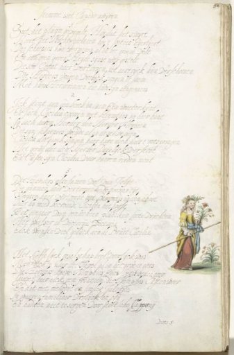 Cicilia with Flowers