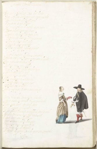 Lady and Gentleman in Conversation