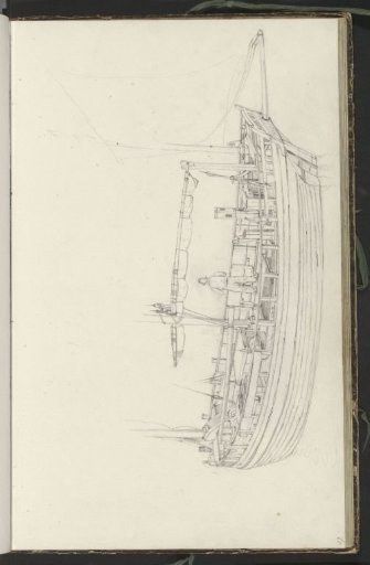 Man on a sailing ship