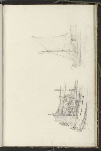 Two sailing ships