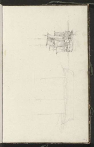 Two sailing ships