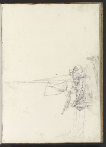 Two men on a sailing boat
