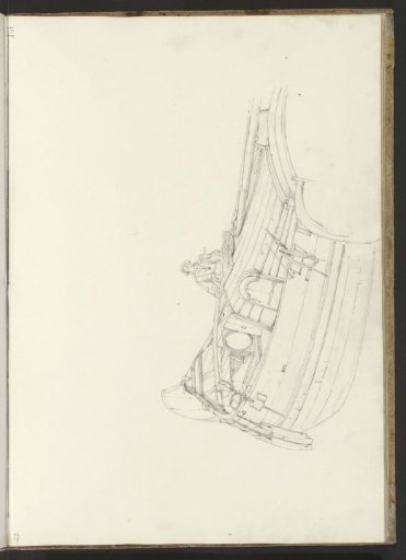Man smoking a pipe on a sailing boat