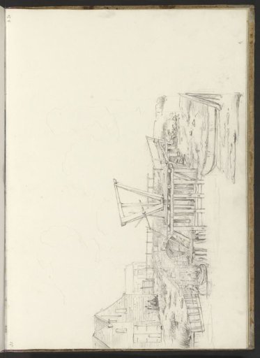 Ship lift at a shore